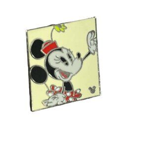 Disney Minnie Mouse Trading Pin Hidden Mickey Hat Lapel Pin Brooch Badge Jewelry